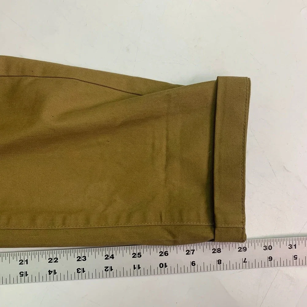 Taylor‎ Stitch Democratic Chino British Khaki Organic Cotton Pants Mens Size 30 - Picture 15 of 15